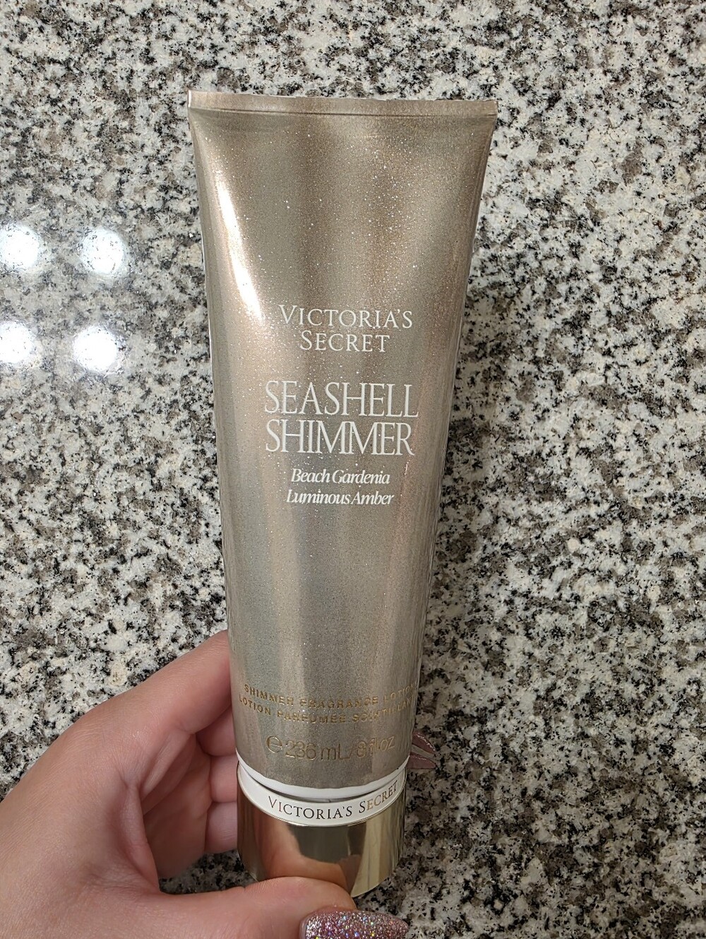 Victoria's Secret Seashell Shimmer Lotion - Luminous Amber Gold